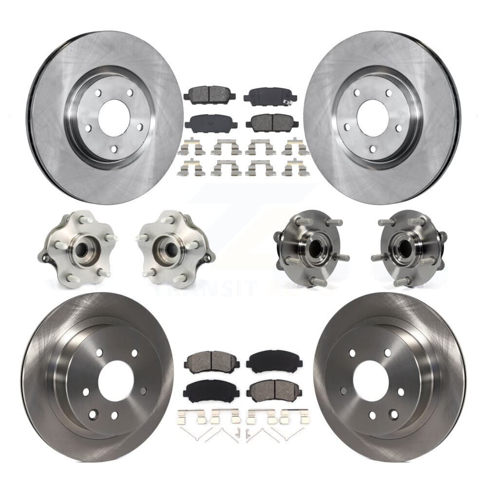 Transit Auto - KBB-109653 - Front and Rear Wheel Bearing and Hub Assembly Kits image 1