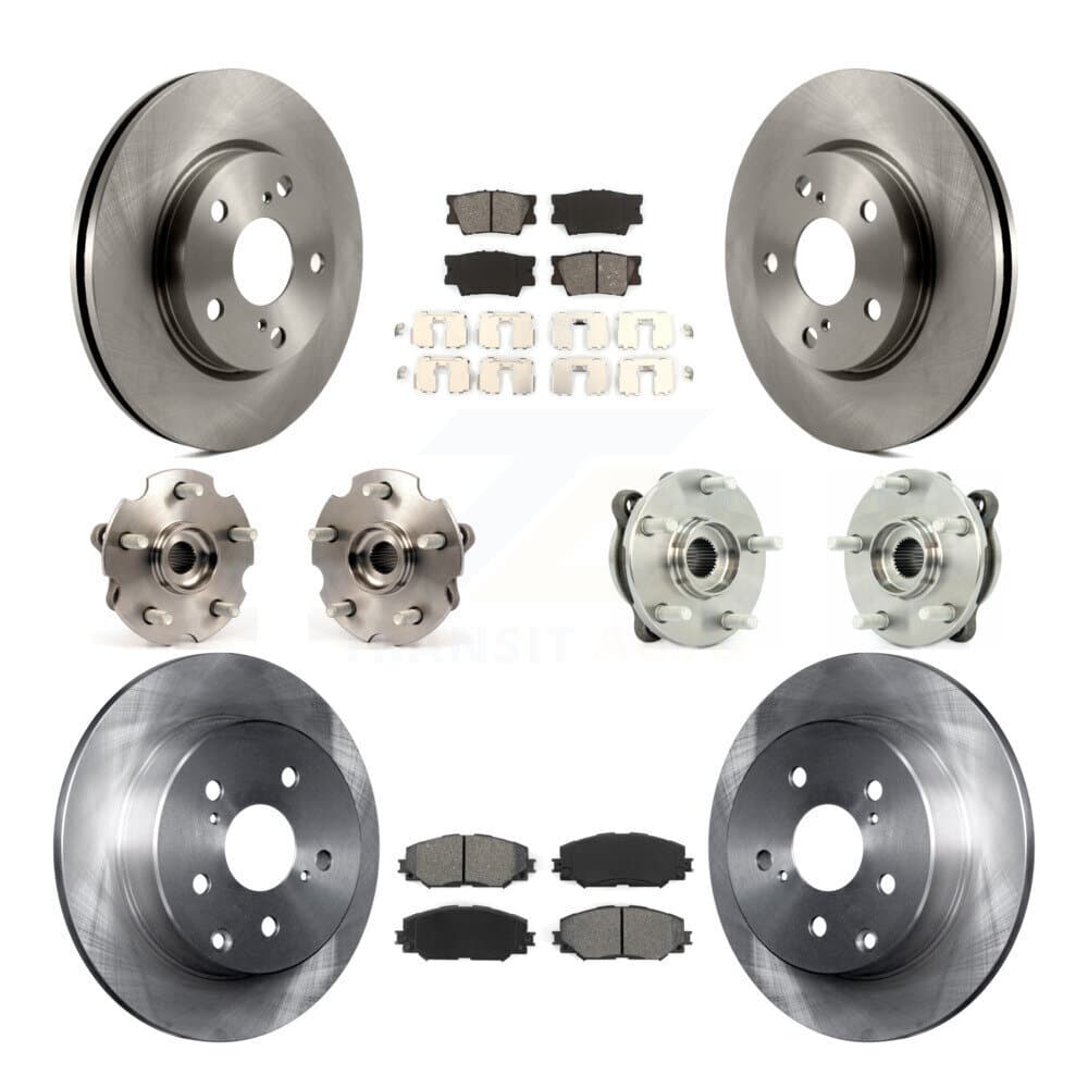 Transit Auto - KBB-109658 - Front and Rear Wheel Bearing and Hub Assembly Kits image 1