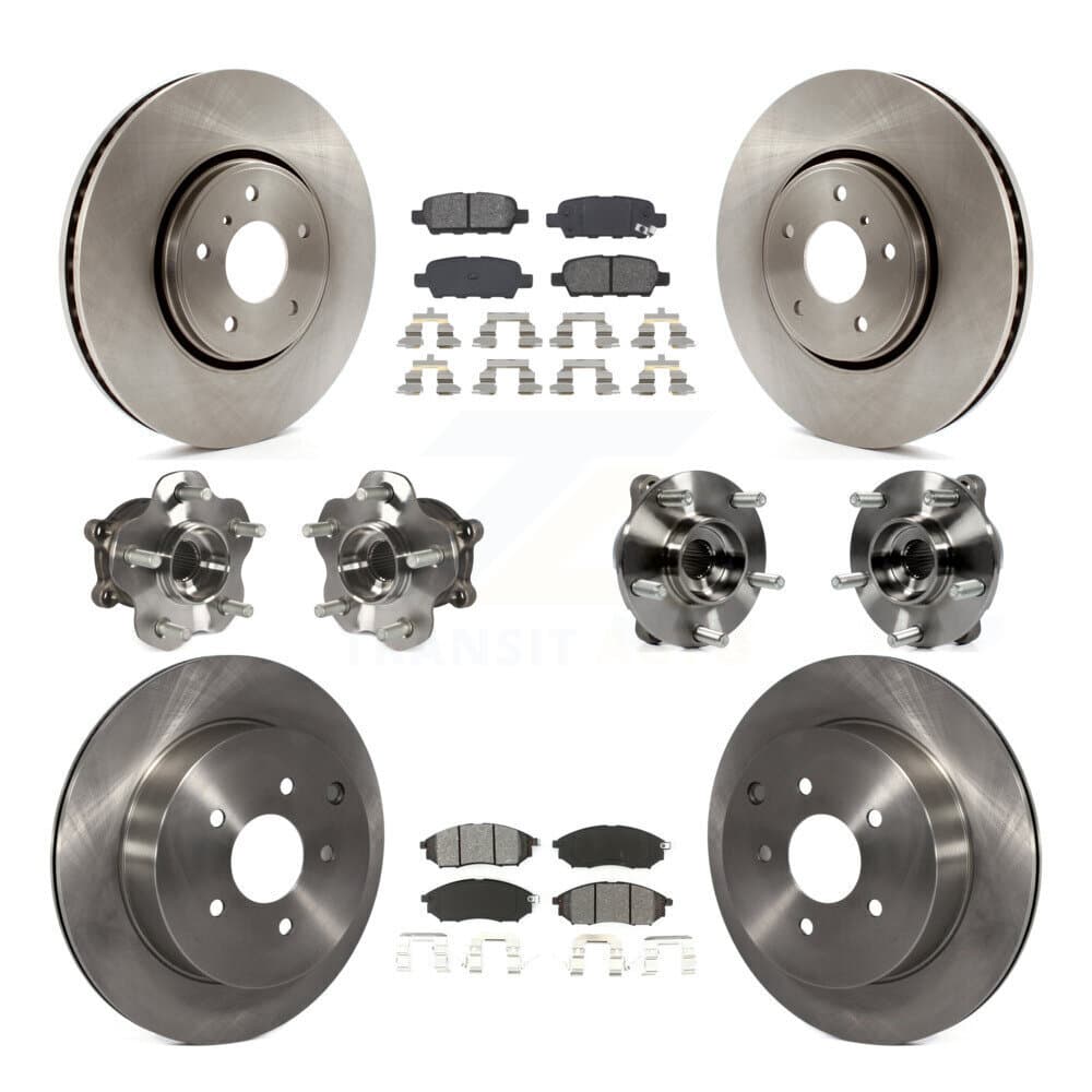 Transit Auto - KBB-109672 - Front and Rear Wheel Bearing and Hub Assembly Kits image 1