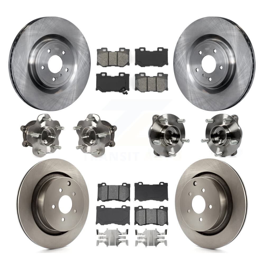 Transit Auto - KBB-109675 - Front and Rear Wheel Bearing and Hub Assembly Kits image 1