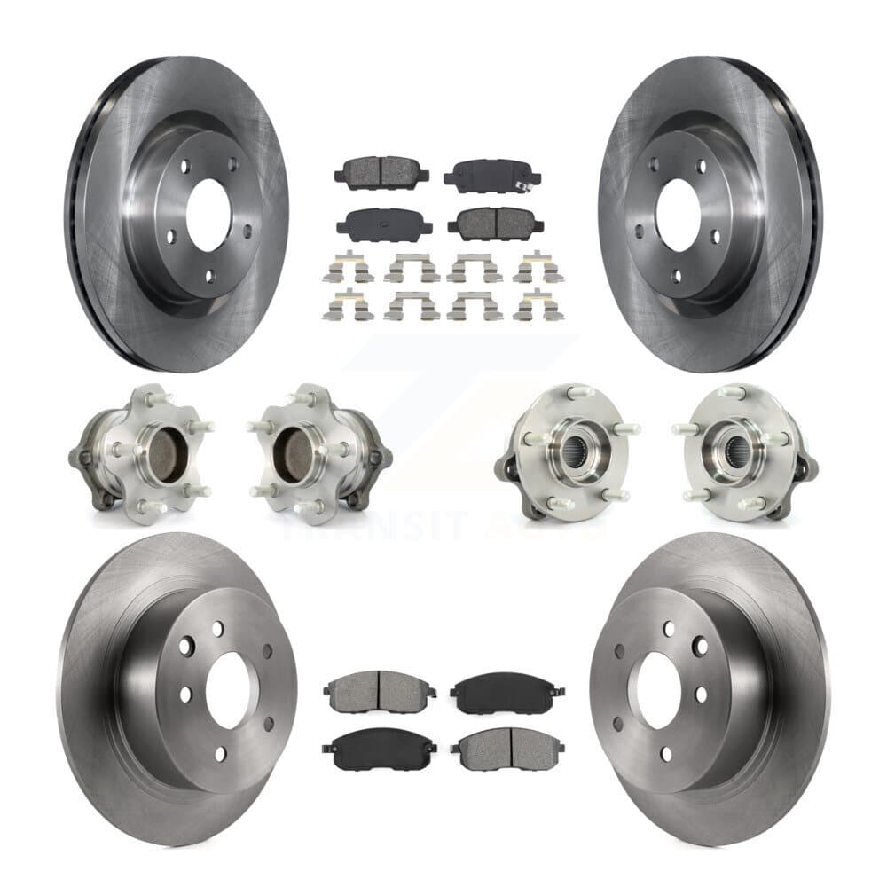 Transit Auto - KBB-109681 - Front and Rear Wheel Bearing and Hub Assembly Kits image 1