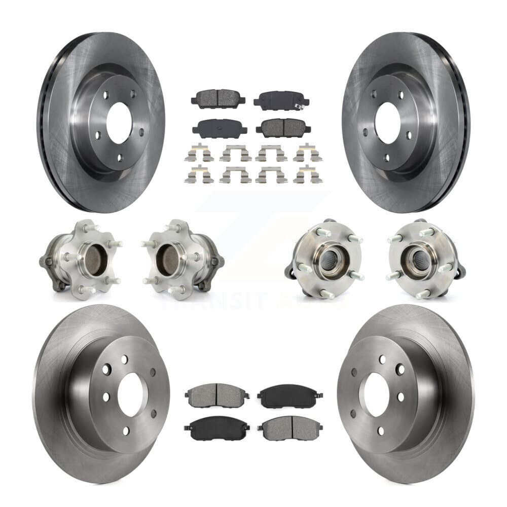 Transit Auto - KBB-109683 - Front and Rear Wheel Bearing and Hub Assembly Kits image 1