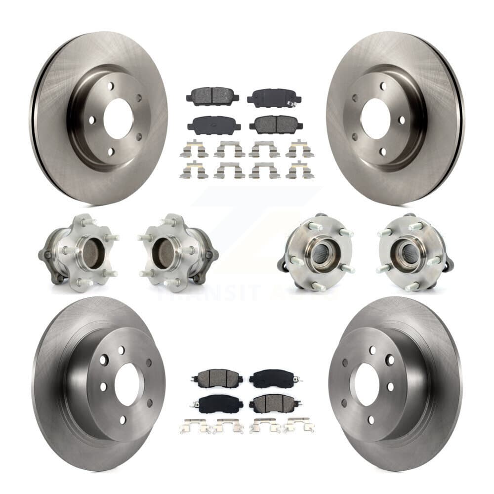 Transit Auto - KBB-109687 - Front and Rear Wheel Bearing and Hub Assembly Kits image 1