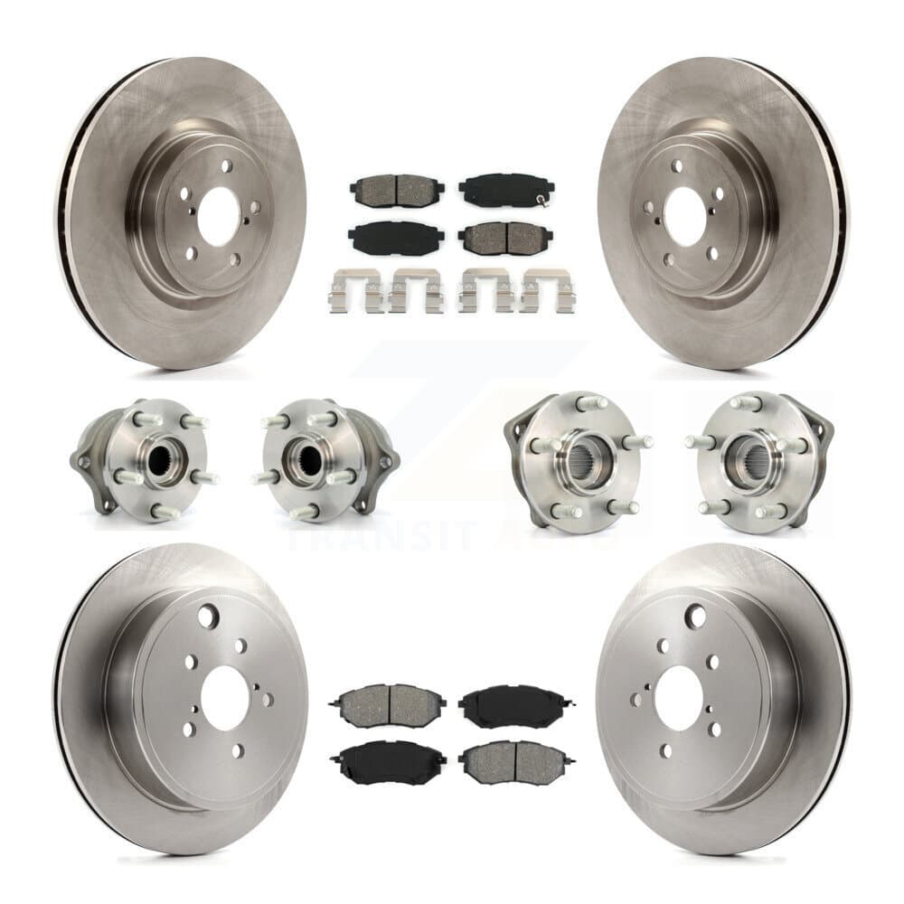 Transit Auto - KBB-109694 - Front and Rear Wheel Bearing and Hub Assembly Kits image 1
