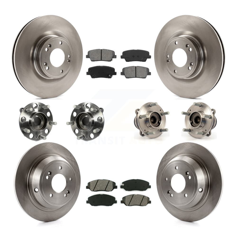 Transit Auto - KBB-109708 - Front and Rear Wheel Bearing and Hub Assembly Kits image 1