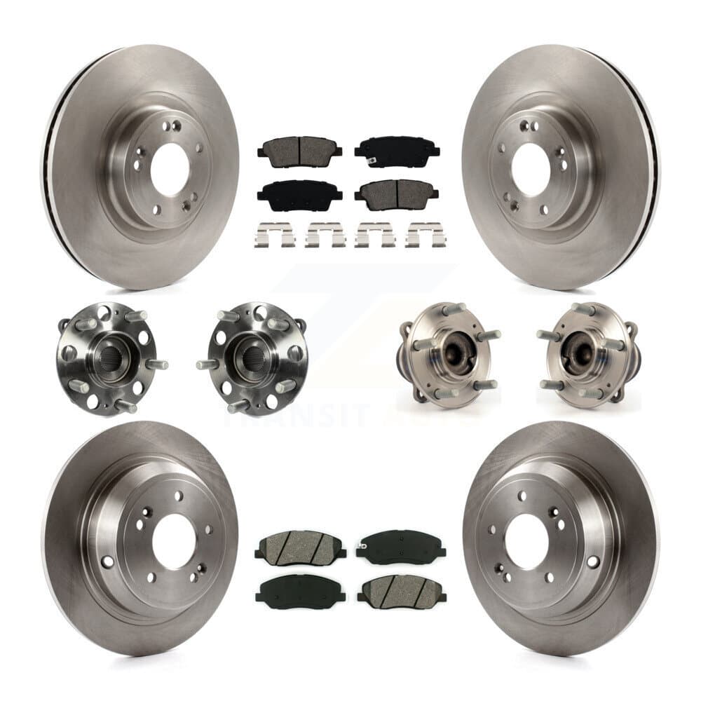 Transit Auto - KBB-109710 - Front and Rear Wheel Bearing and Hub Assembly Kits image 1