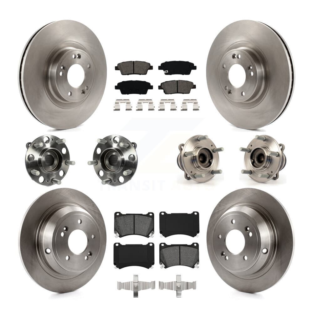 Transit Auto - KBB-109712 - Front and Rear Wheel Bearing and Hub Assembly Kits image 1