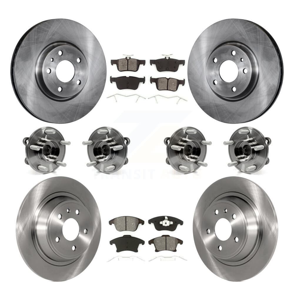 Transit Auto - KBB-109730 - Front and Rear Wheel Bearing and Hub Assembly Kits image 1