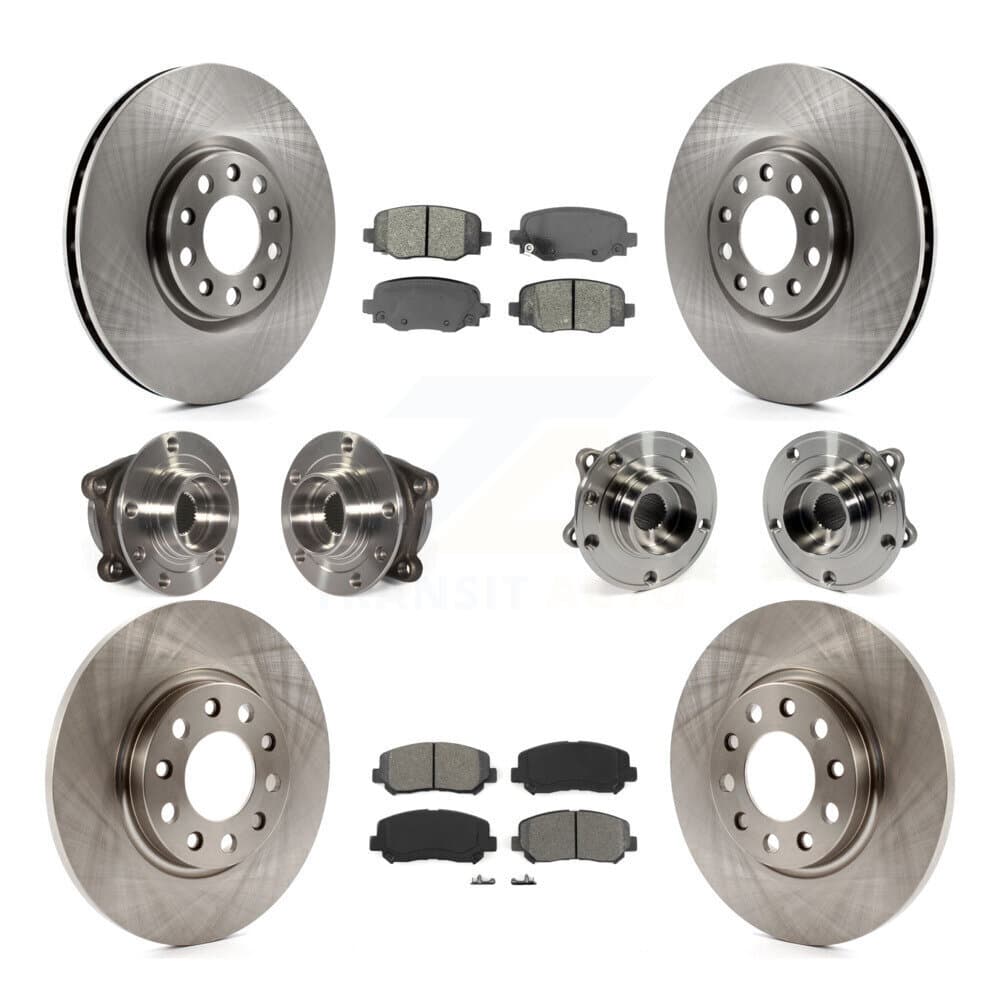 Transit Auto - KBB-109735 - Front and Rear Wheel Bearing and Hub Assembly Kits image 1
