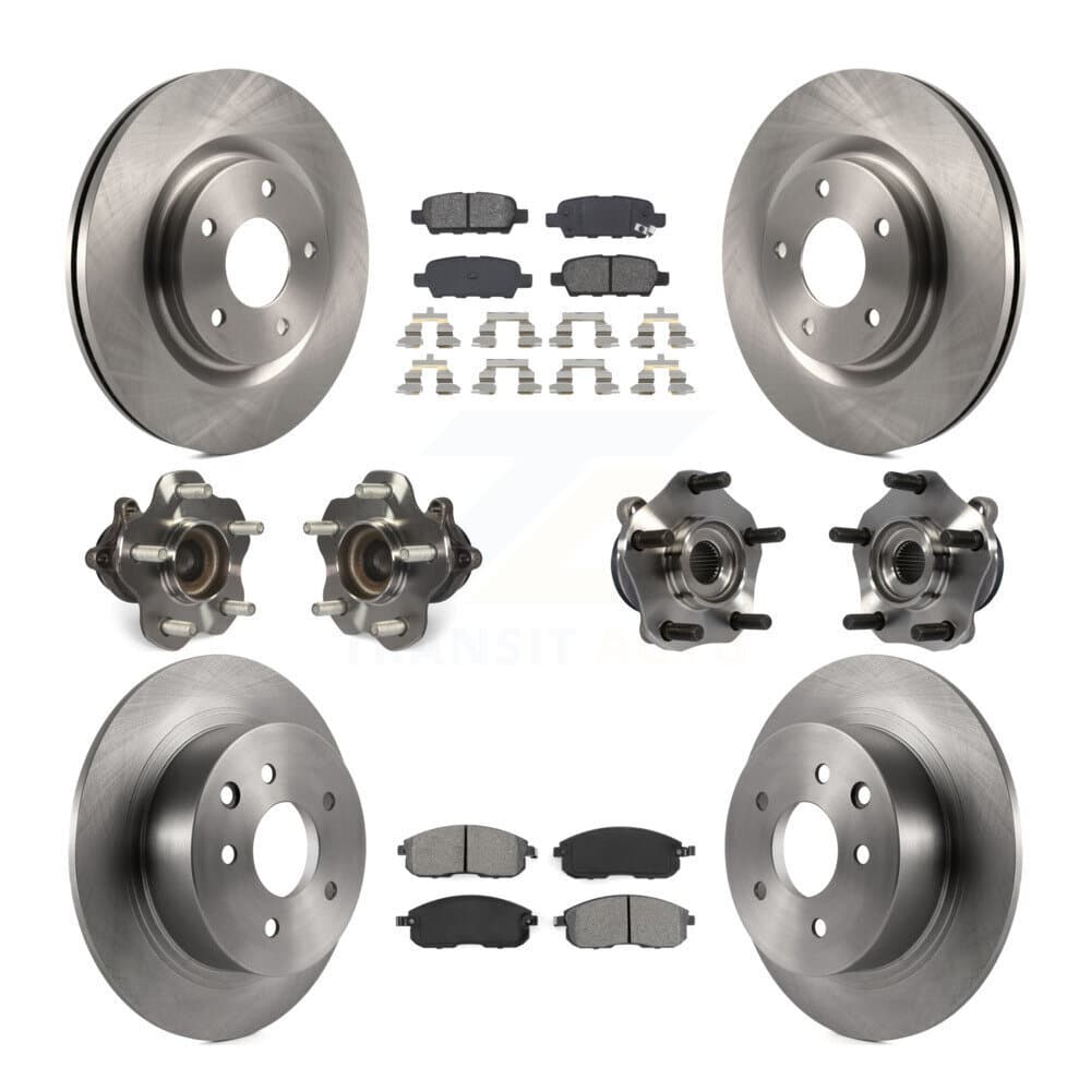 Transit Auto - KBB-109745 - Front and Rear Wheel Bearing and Hub Assembly Kits image 1