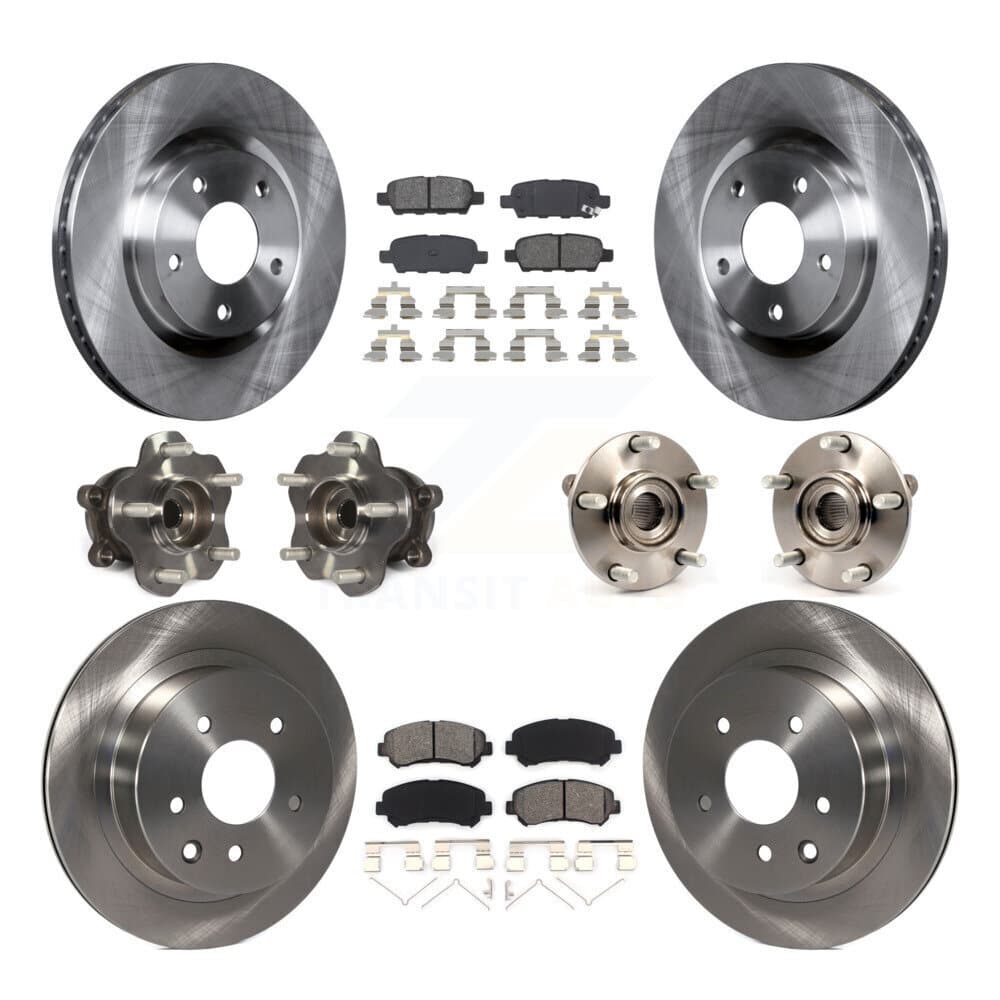 Transit Auto - KBB-109749 - Front and Rear Wheel Bearing and Hub Assembly Kits image 1
