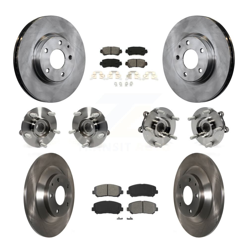 Transit Auto - KBB-109763 - Front and Rear Wheel Bearing and Hub Assembly Kits image 1