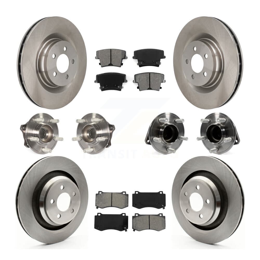 Transit Auto - KBB-109776 - Front and Rear Wheel Bearing and Hub Assembly Kits image 1