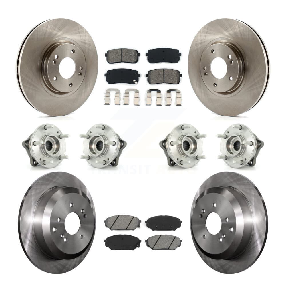 Transit Auto - KBB-109801 - Front and Rear Wheel Bearing and Hub Assembly Kits image 1