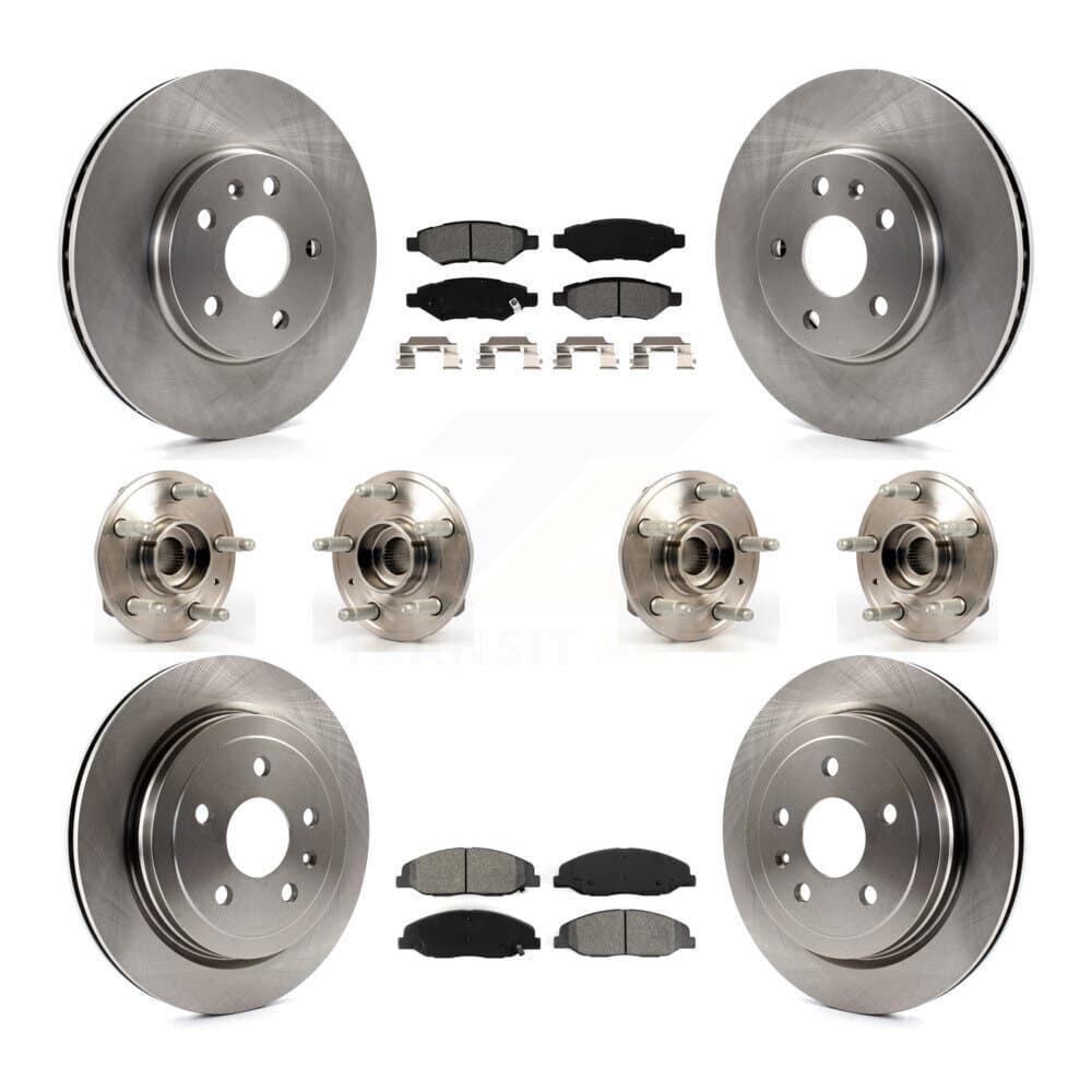 Transit Auto - KBB-109824 - Front and Rear Wheel Bearing and Hub Assembly Kits image 1