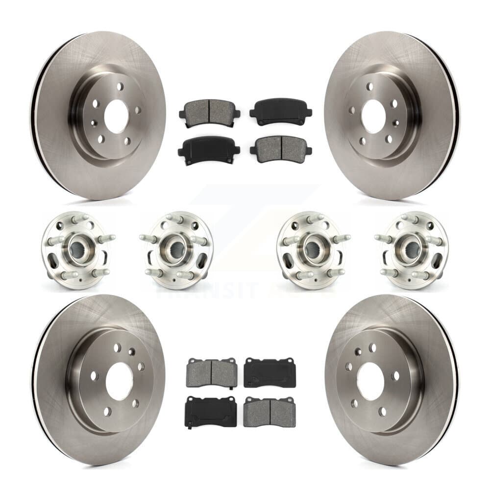 Transit Auto - KBB-109829 - Front and Rear Wheel Bearing and Hub Assembly Kits image 1