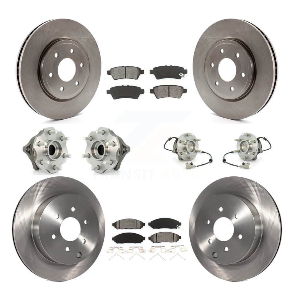 Transit Auto - KBB-109836 - Front and Rear Wheel Bearing and Hub Assembly Kits image 1