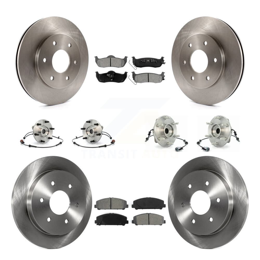 Transit Auto - KBB-109843 - Front and Rear Wheel Bearing and Hub Assembly Kits image 1