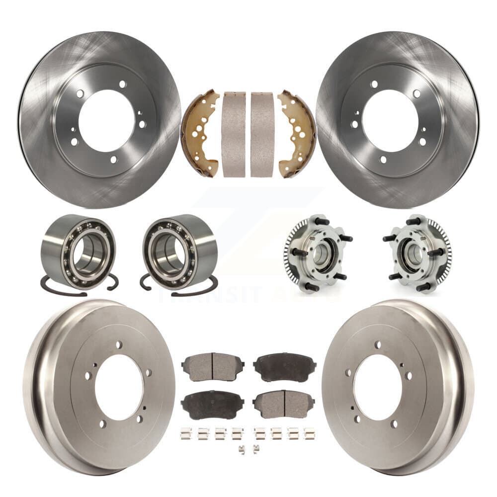 Transit Auto - KBB-110077 - Front and Rear Wheel Bearing and Hub Assembly Kits image 1