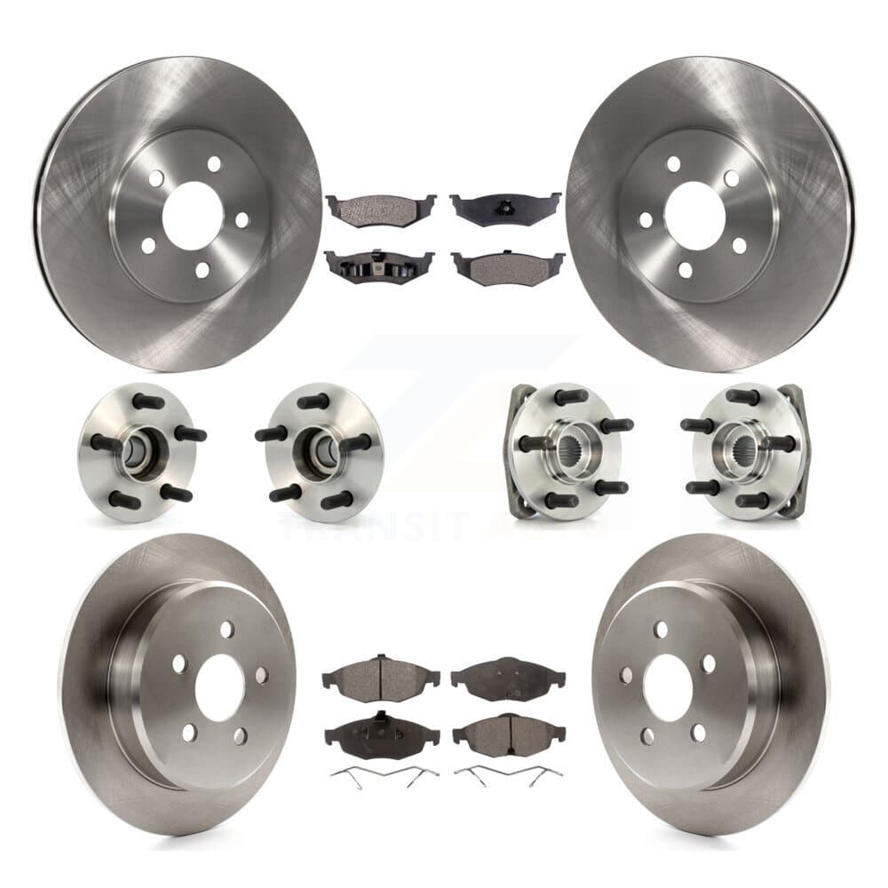 Transit Auto - KBB-110203 - Front and Rear Wheel Bearing and Hub Assembly Kits image 1