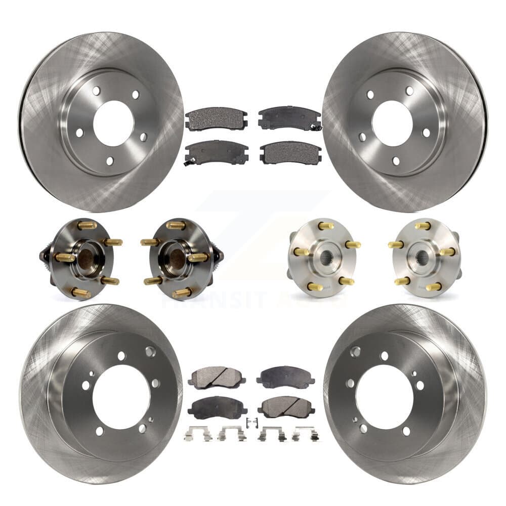 Transit Auto - KBB-110231 - Front and Rear Wheel Bearing and Hub Assembly Kits image 1