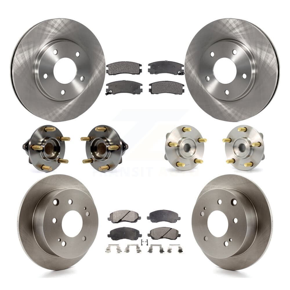 Transit Auto - KBB-110232 - Front and Rear Wheel Bearing and Hub Assembly Kits image 1