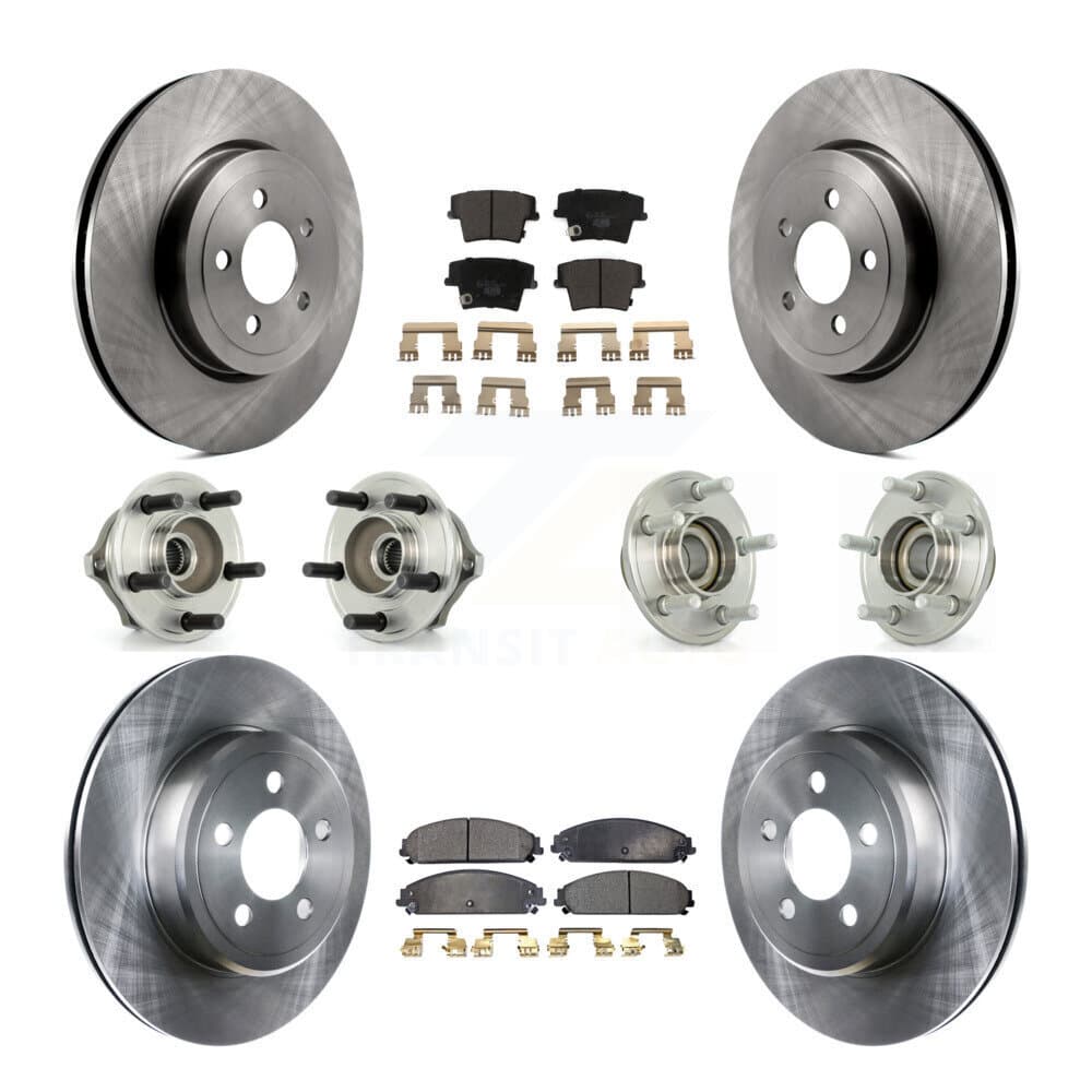 Transit Auto - KBB-110253 - Front and Rear Wheel Bearing and Hub Assembly Kits image 1