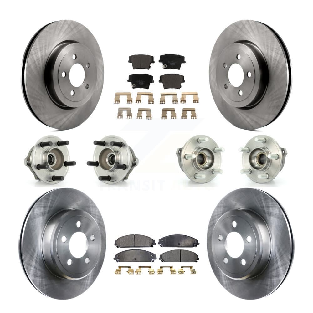 Transit Auto - KBB-110258 - Front and Rear Wheel Bearing and Hub Assembly Kits image 1