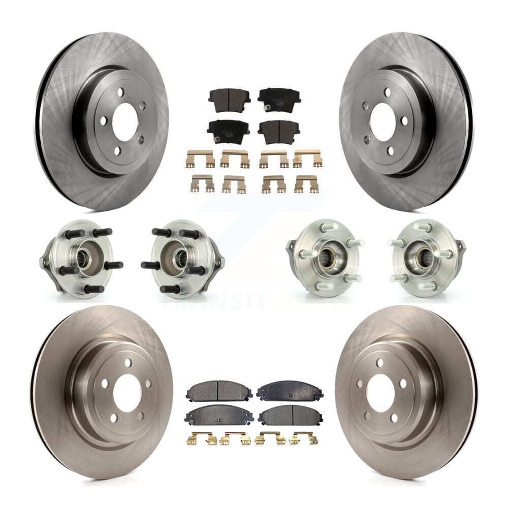 Transit Auto - KBB-110259 - Front and Rear Wheel Bearing and Hub Assembly Kits image 1