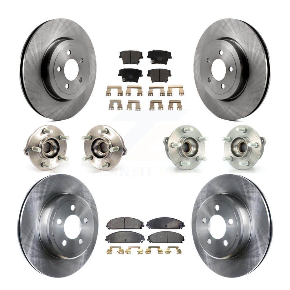Transit Auto - KBB-110341 - Front and Rear Wheel Bearing and Hub Assembly Kits image 1