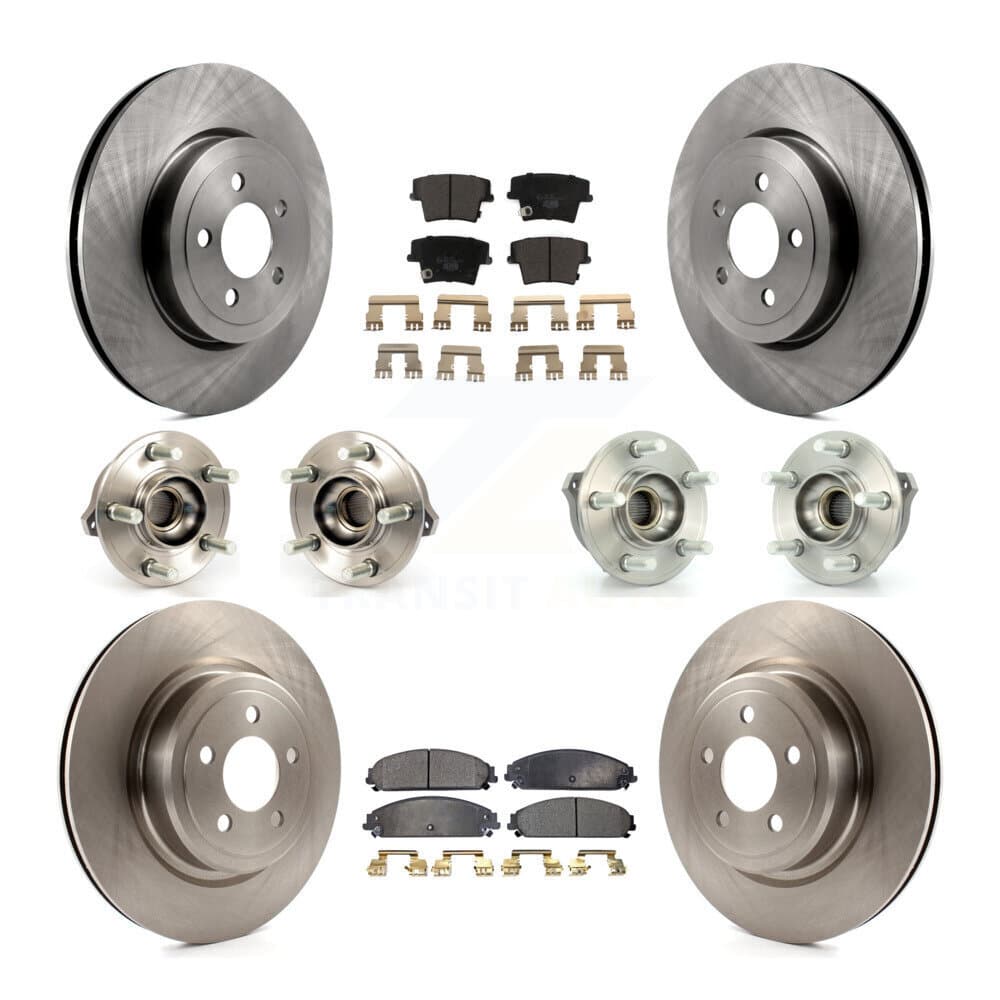 Transit Auto - KBB-110342 - Front and Rear Wheel Bearing and Hub Assembly Kits image 1