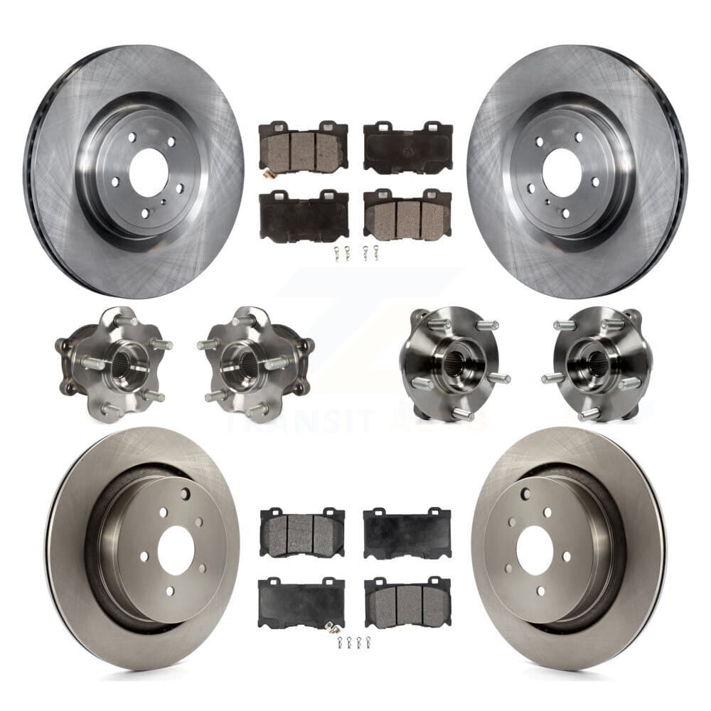 Transit Auto - KBB-110377 - Front and Rear Wheel Bearing and Hub Assembly Kits image 1