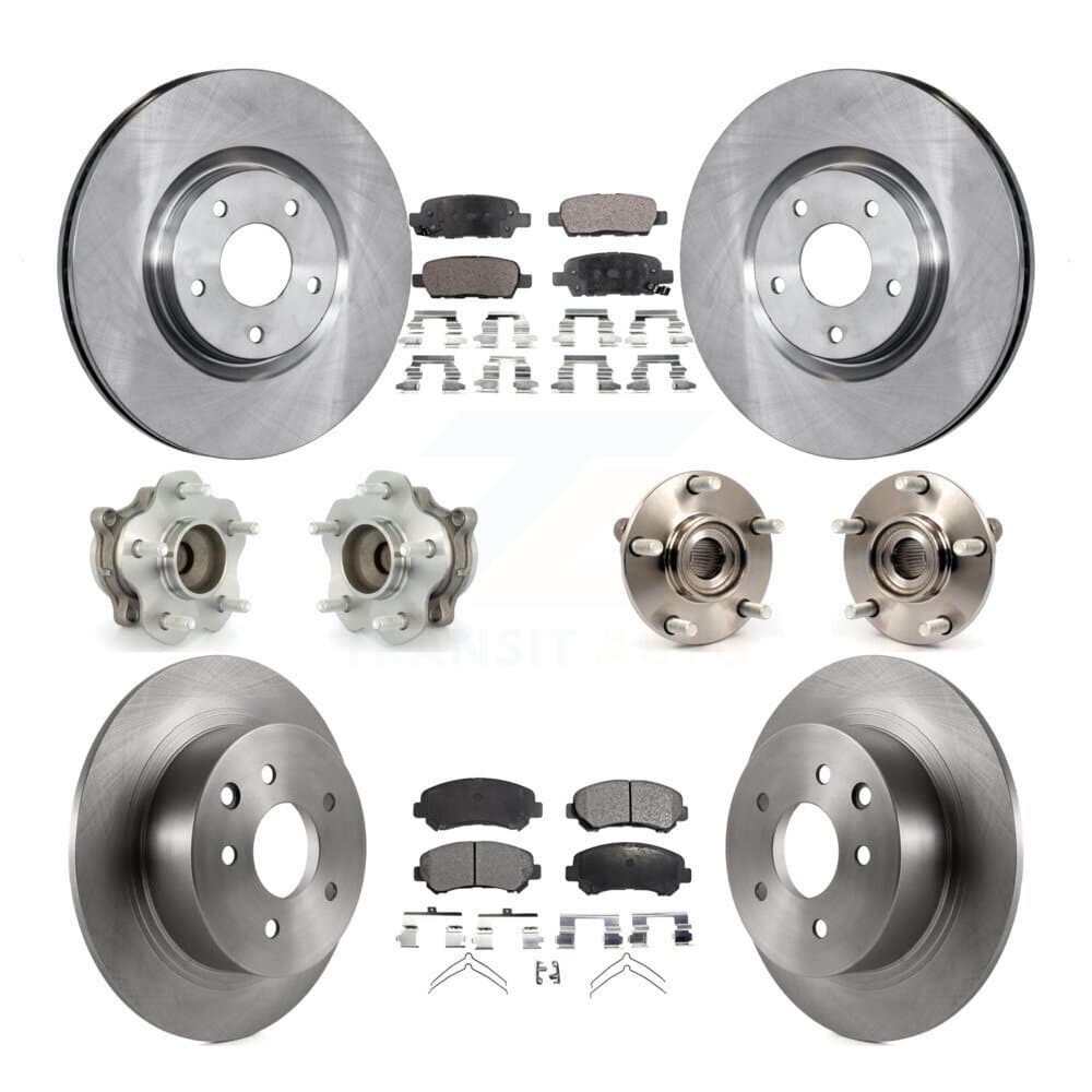 Transit Auto - KBB-110382 - Front and Rear Wheel Bearing and Hub Assembly Kits image 1