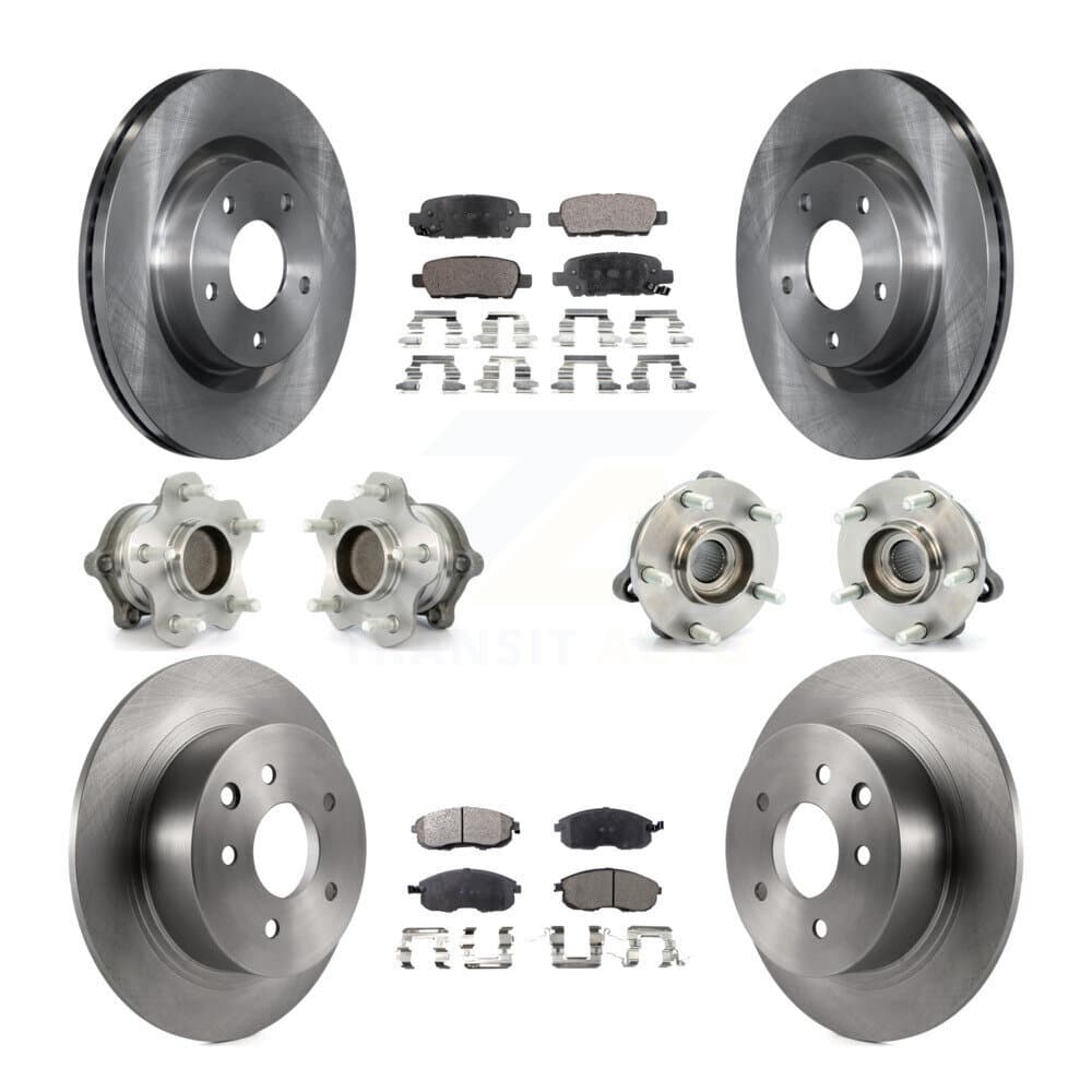 Transit Auto - KBB-110385 - Front and Rear Wheel Bearing and Hub Assembly Kits image 1
