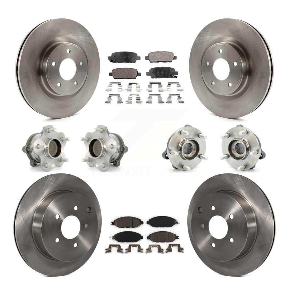 Transit Auto - KBB-110388 - Front and Rear Wheel Bearing and Hub Assembly Kits image 1