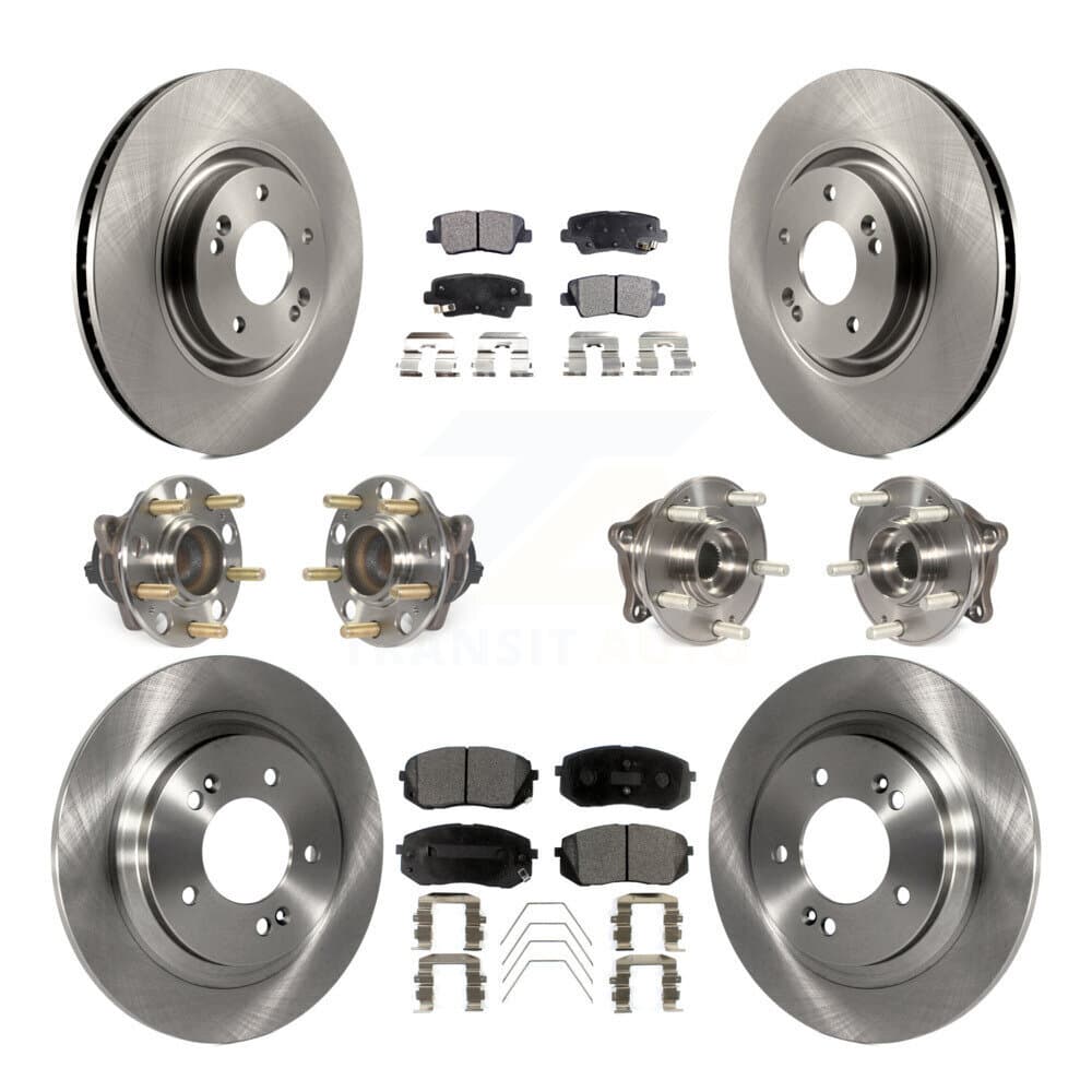 Transit Auto - KBB-110467 - Front and Rear Wheel Bearing and Hub Assembly Kits image 1