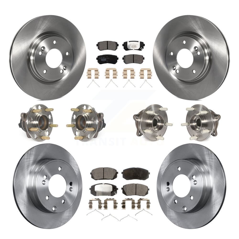 Transit Auto - KBB-110471 - Front and Rear Wheel Bearing and Hub Assembly Kits image 1