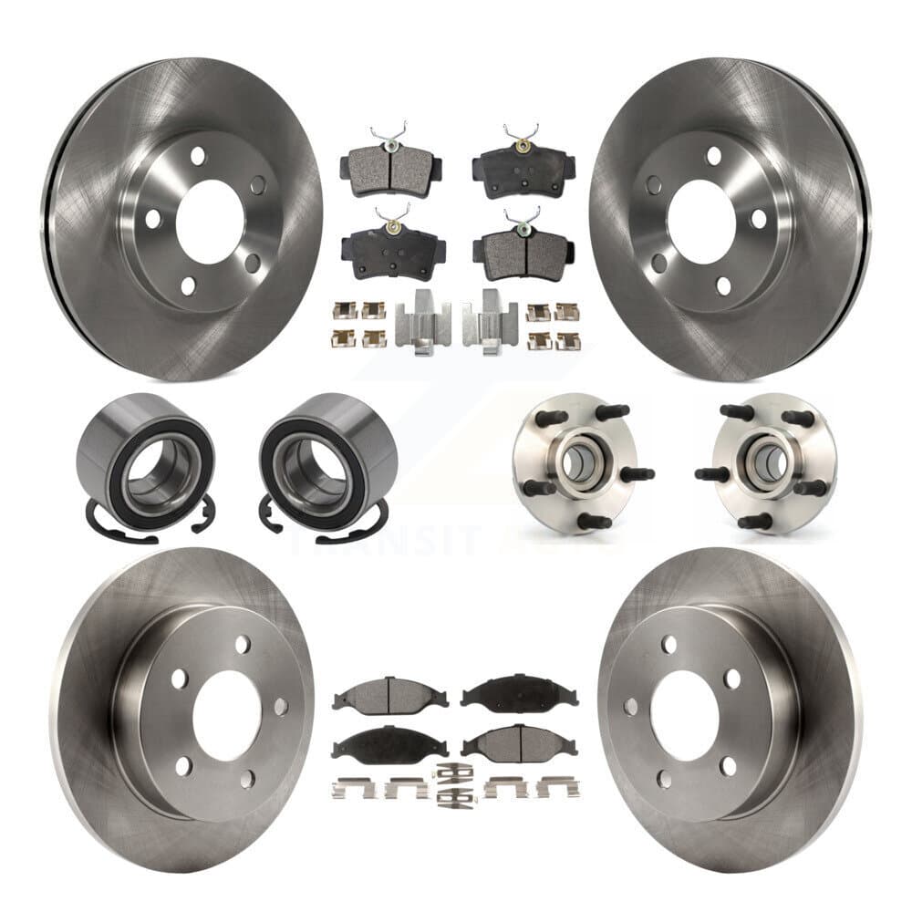 Transit Auto - KBB-110557 - Front and Rear Wheel Bearing and Hub Assembly Kits image 1