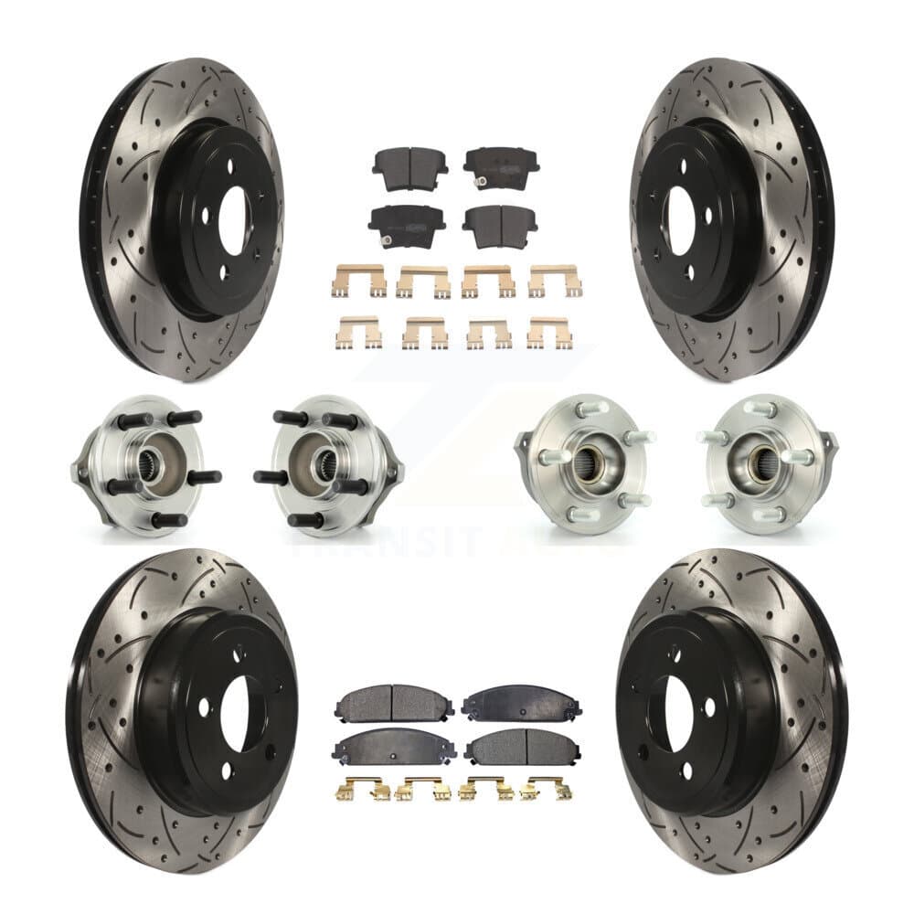 Transit Auto - KBB-110751 - Front and Rear Wheel Bearing and Hub Assembly Kits image 1