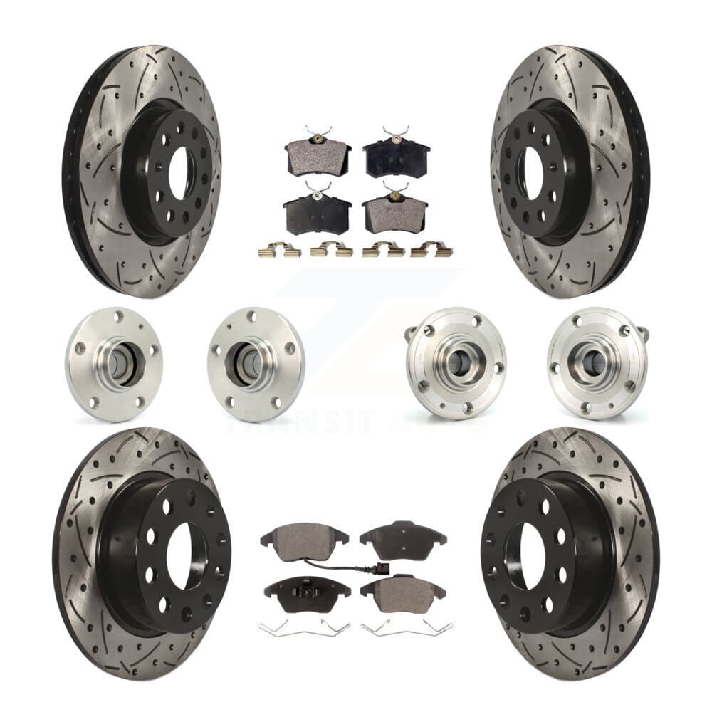 Transit Auto - KBB-110756 - Front and Rear Wheel Bearing and Hub Assembly Kits image 1