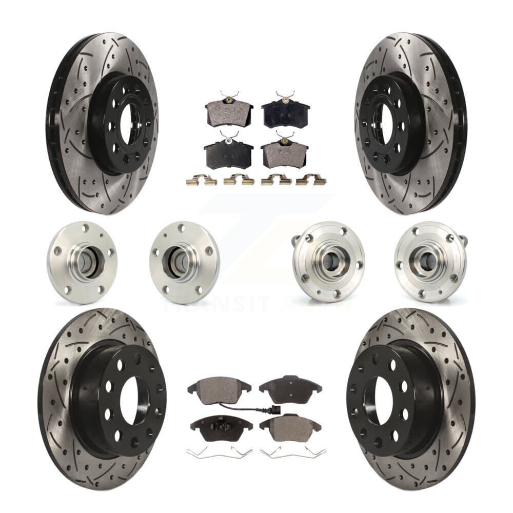 Transit Auto - KBB-110762 - Front and Rear Wheel Bearing and Hub Assembly Kits image 1