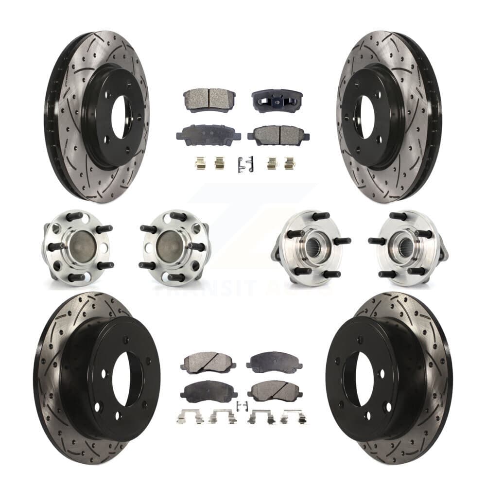 Transit Auto - KBB-110770 - Front and Rear Wheel Bearing and Hub Assembly Kits image 1