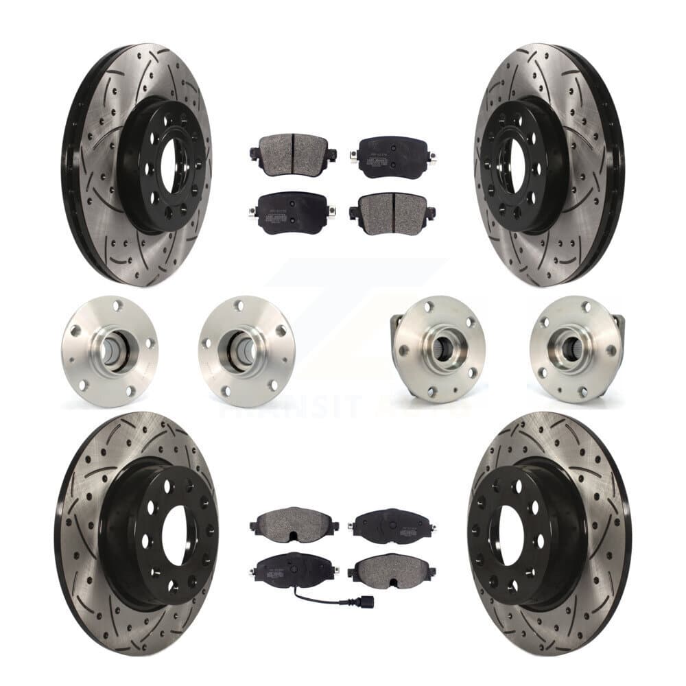 Transit Auto - KBB-110787 - Front and Rear Wheel Bearing and Hub Assembly Kits image 1