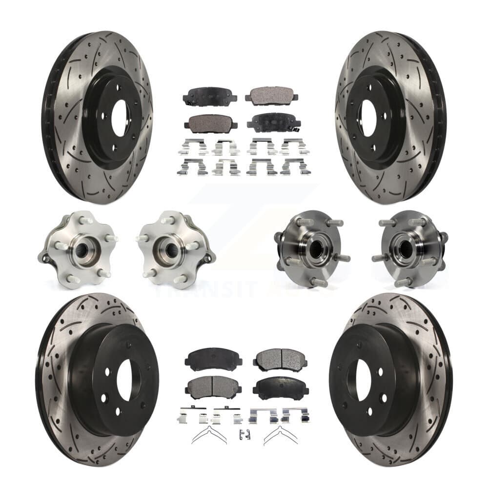 Transit Auto - KBB-110805 - Front and Rear Wheel Bearing and Hub Assembly Kits image 1