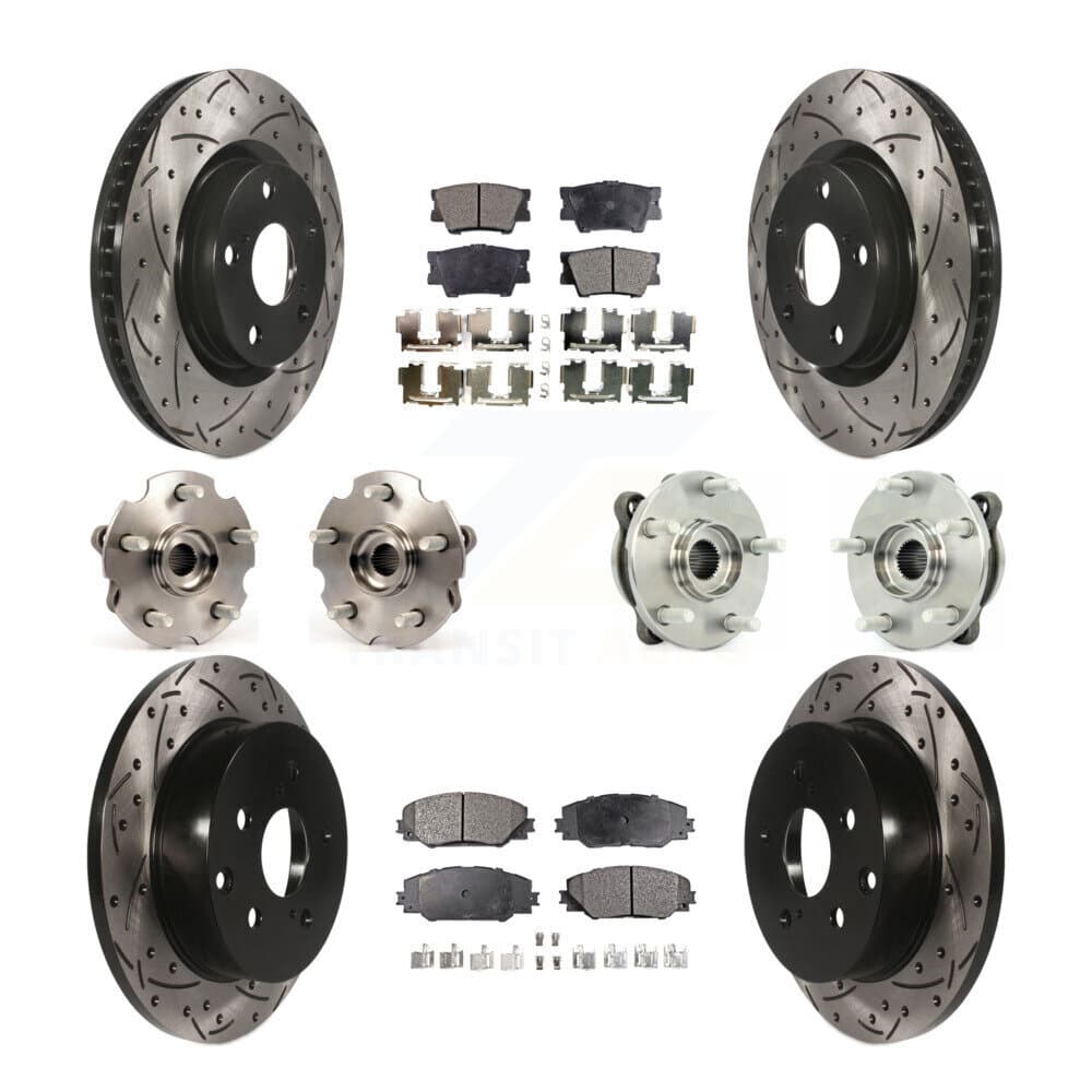 Transit Auto - KBB-110809 - Front and Rear Wheel Bearing and Hub Assembly Kits image 1