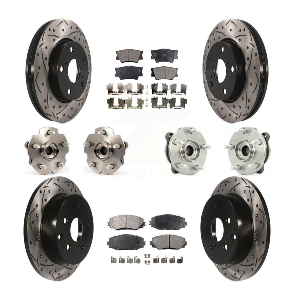 Transit Auto - KBB-110810 - Front and Rear Wheel Bearing and Hub Assembly Kits image 1