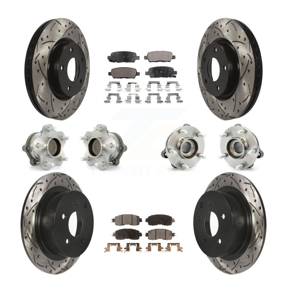 Transit Auto - KBB-110822 - Front and Rear Wheel Bearing and Hub Assembly Kits image 1