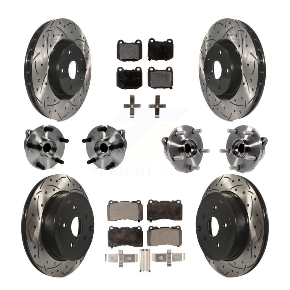 Transit Auto - KBB-110829 - Front and Rear Wheel Bearing and Hub Assembly Kits image 1