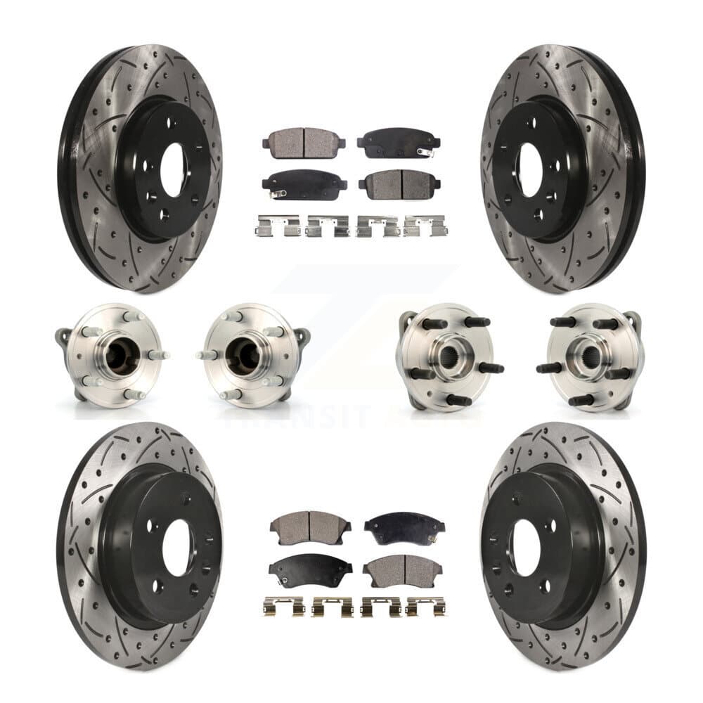 Transit Auto - KBB-110840 - Front and Rear Wheel Bearing and Hub Assembly Kits image 1