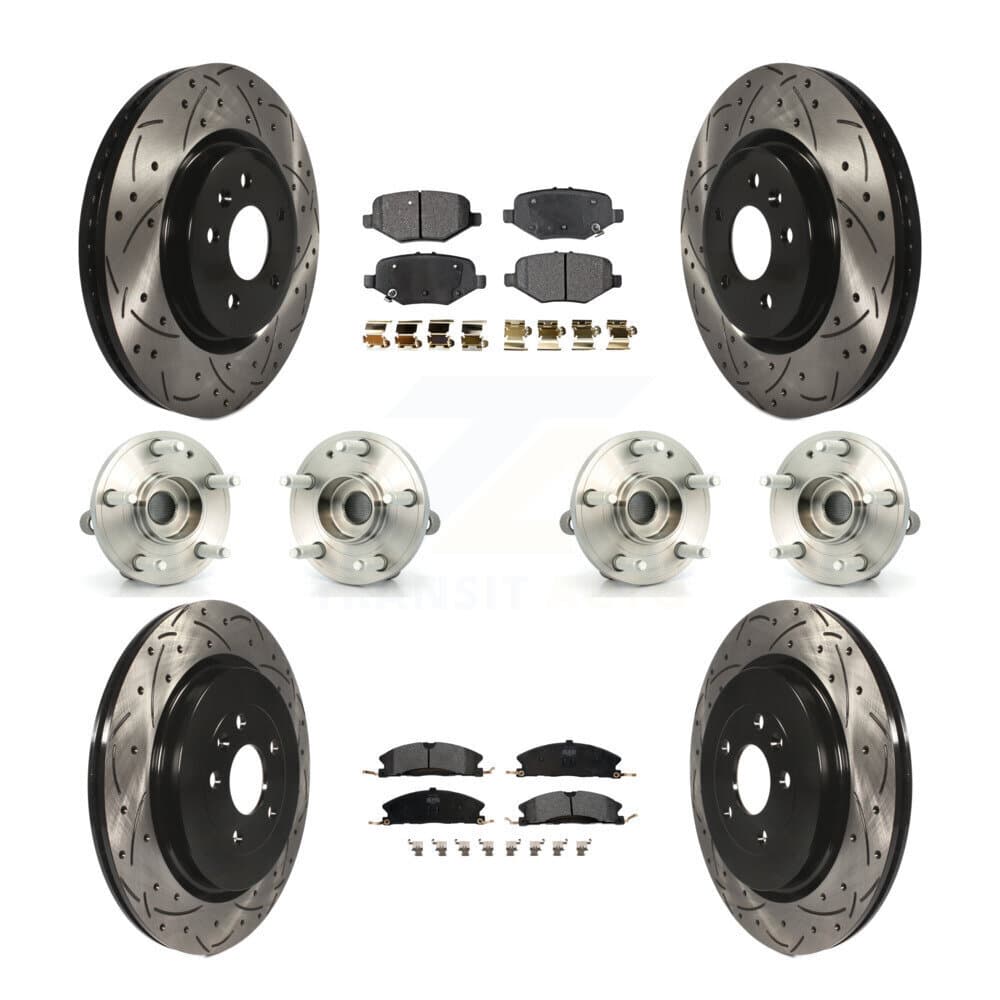 Transit Auto - KBB-110843 - Front and Rear Wheel Bearing and Hub Assembly Kits image 1